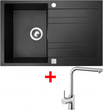 Sinks GRANDE 800 Metalblack+ELKA  